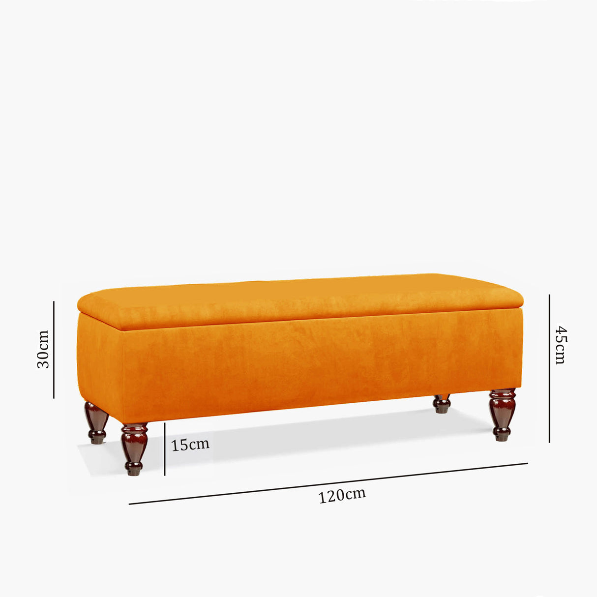 Lisbon Ottoman Storage Bench