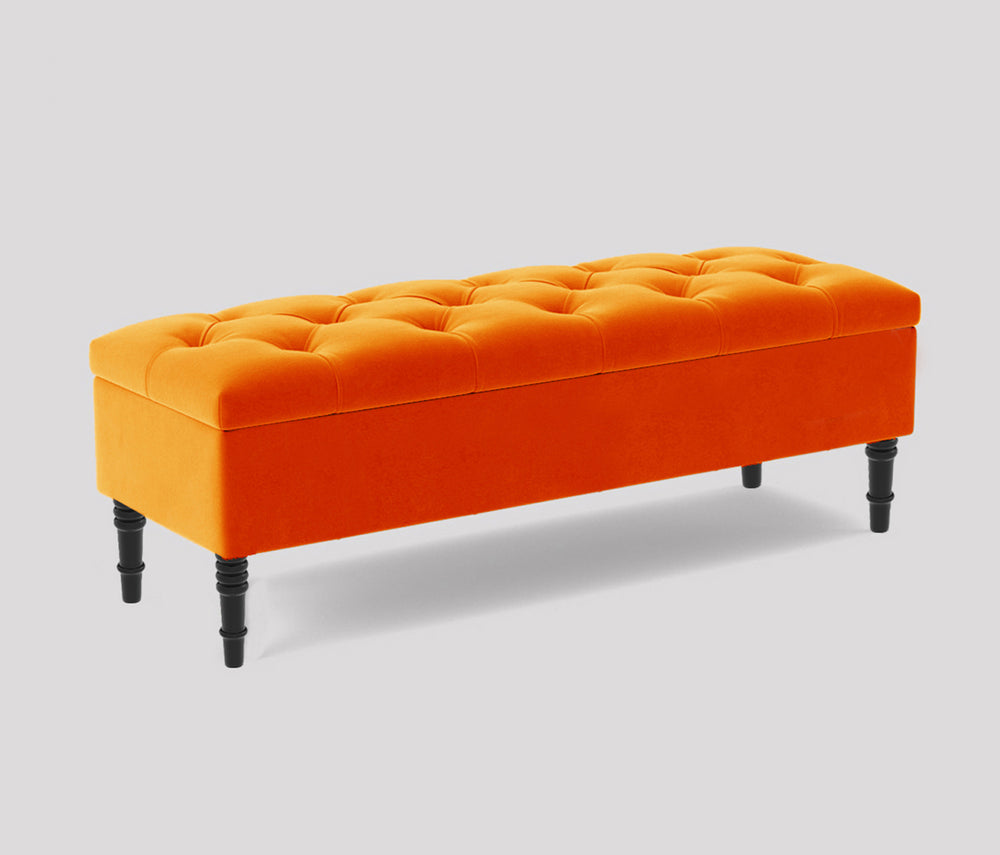 Alyana Chesterfield Bench with Storage