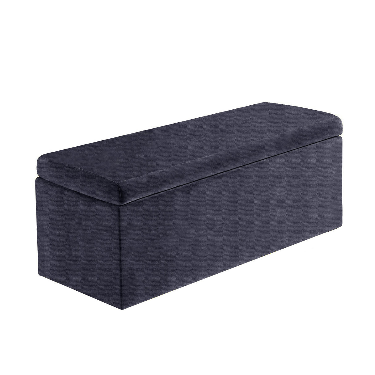 Safar Large Naples Ottoman Storage Box with Plain Lid