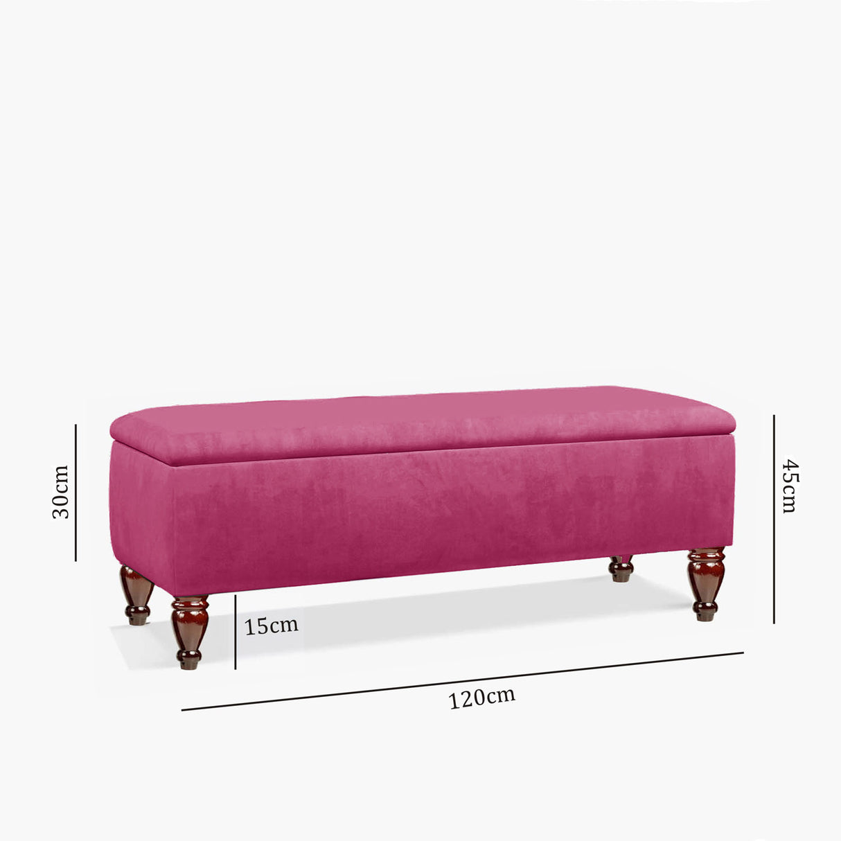 Lisbon Ottoman Storage Bench