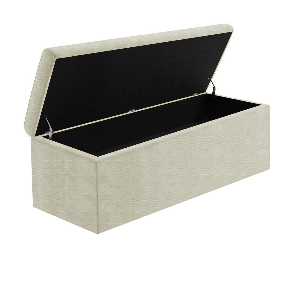 Safar Large Naples Ottoman Storage Box with Plain Lid