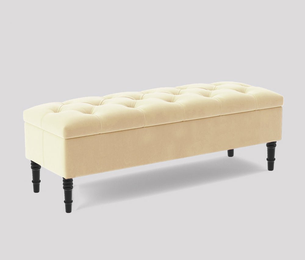 Alyana Chesterfield Bench with Storage