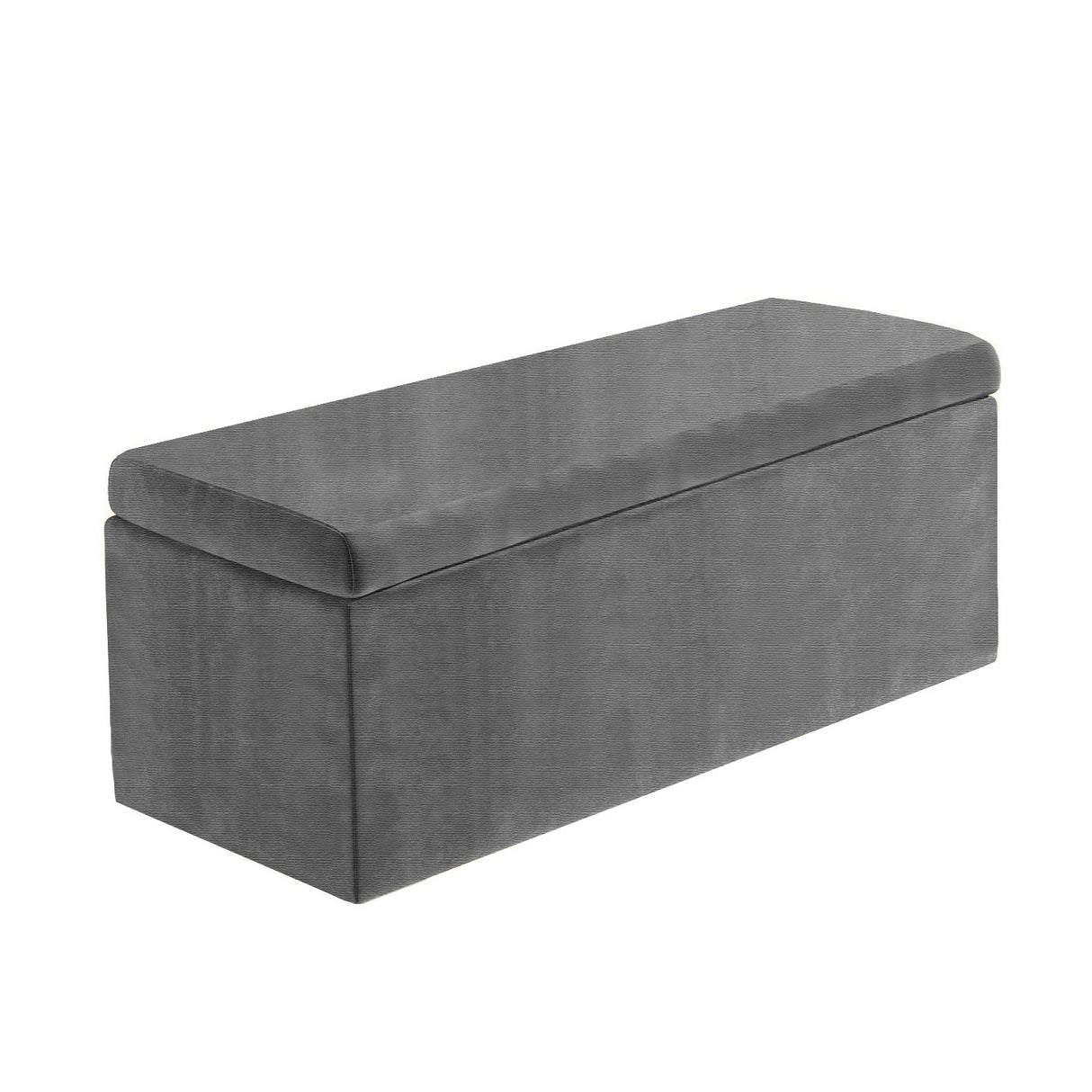 Safar Large Naples Ottoman Storage Box with Plain Lid