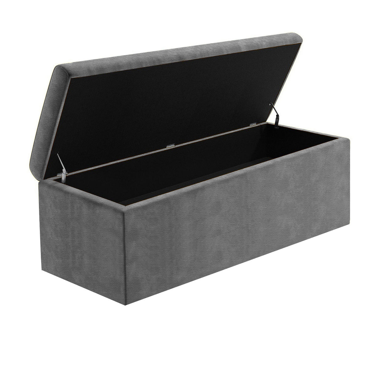 Safar Large Naples Ottoman Storage Box with Plain Lid