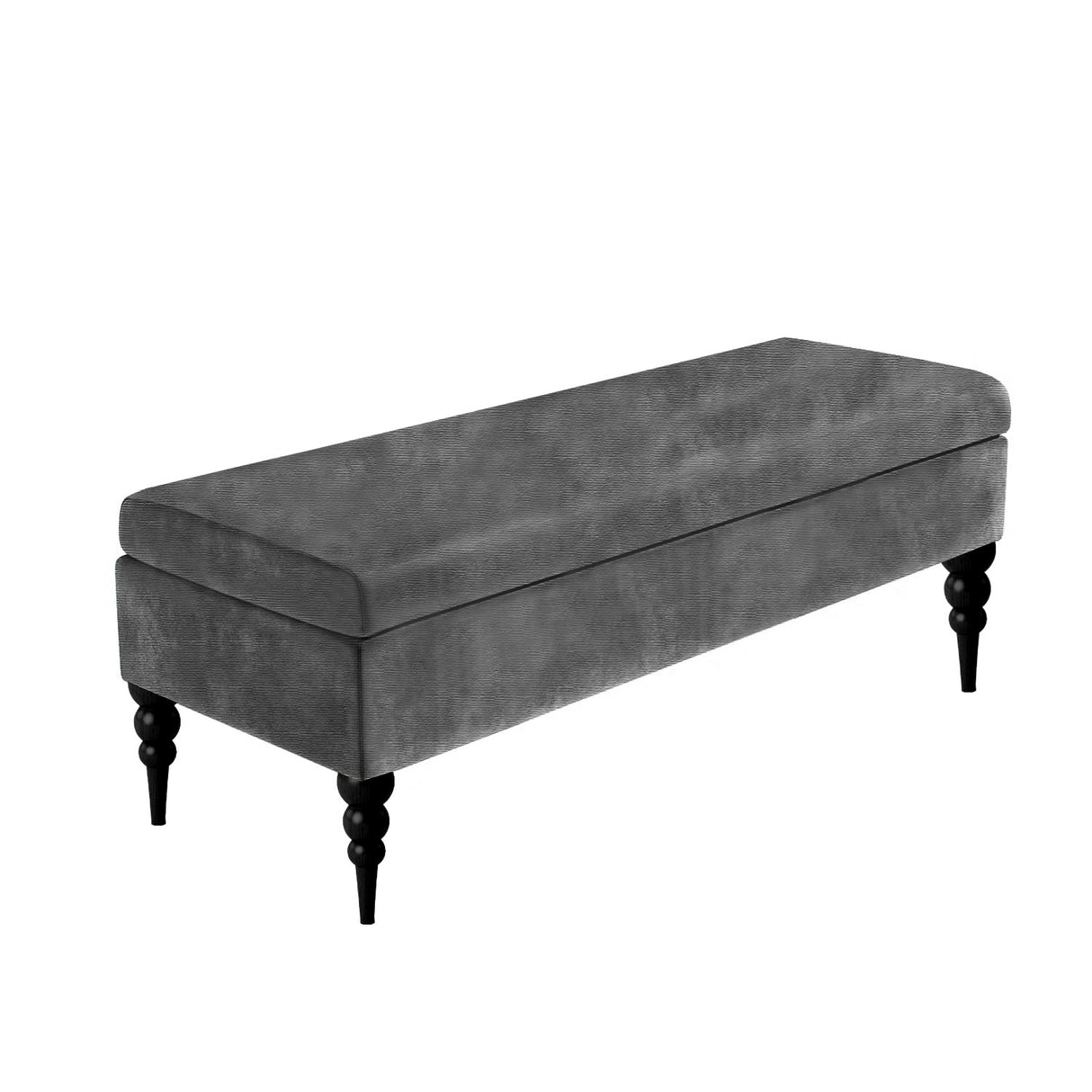 Sierra Plain Naples Upholstered Bench with Legs