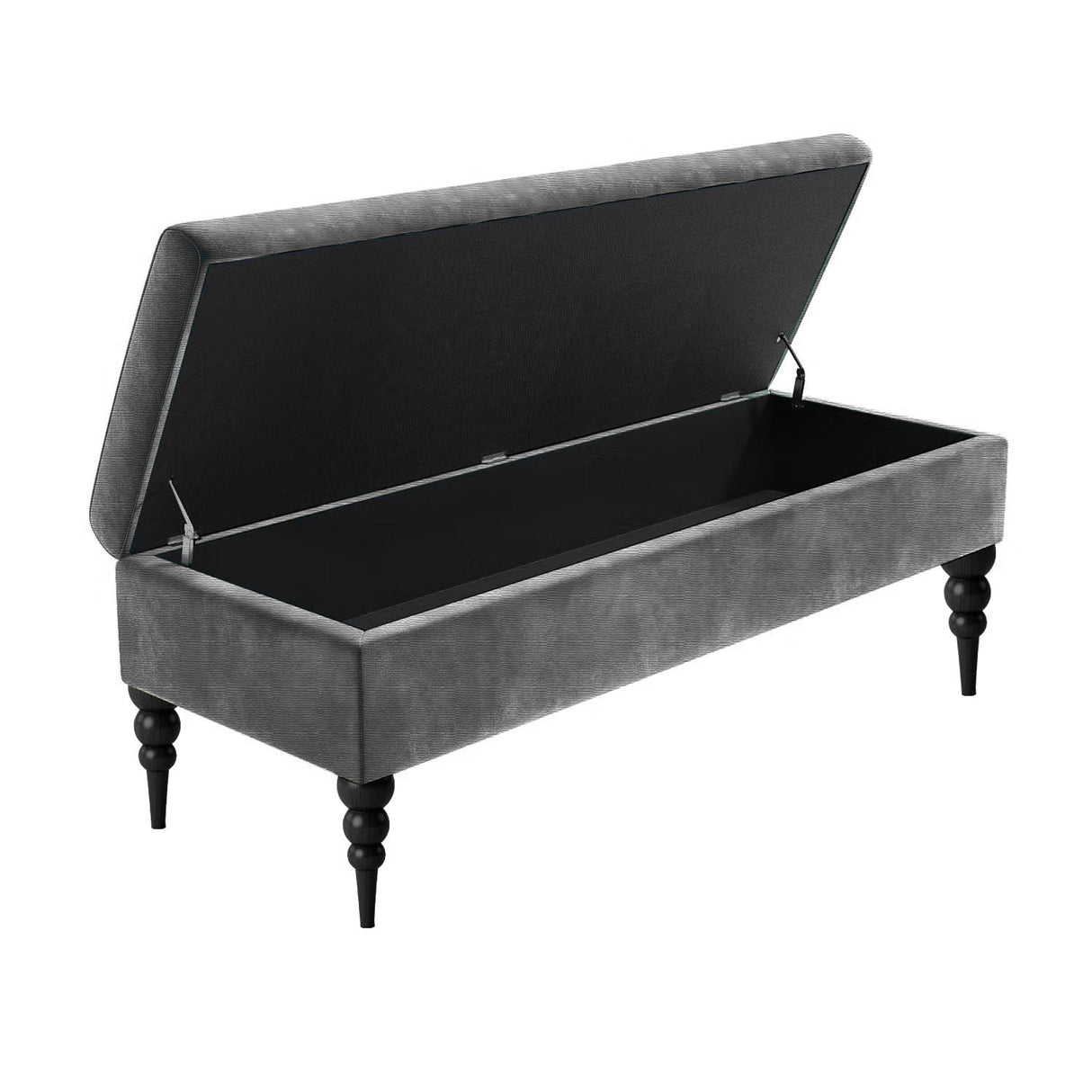 Sierra Plain Naples Upholstered Bench with Legs