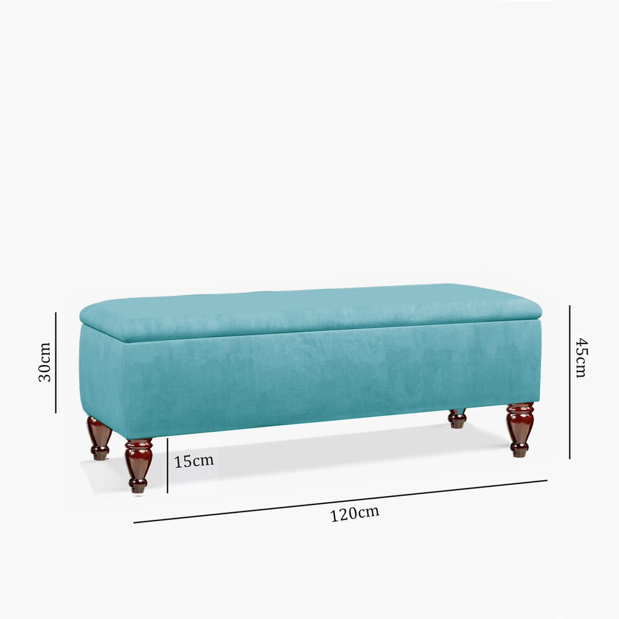 Lisbon Ottoman Storage Bench
