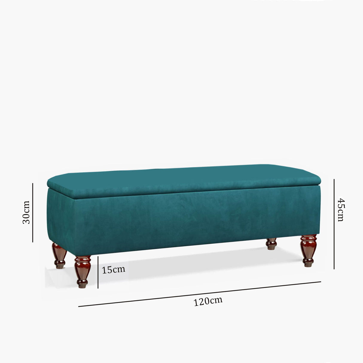 Lisbon Ottoman Storage Bench
