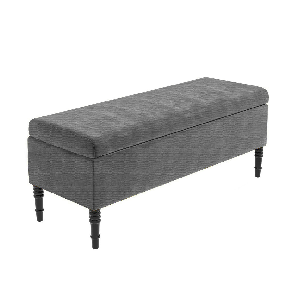 Paris Plain Naples Ottoman Storage Bench