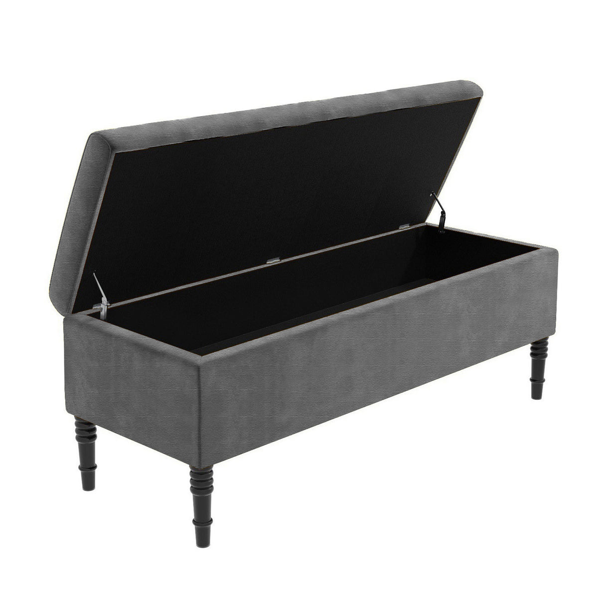 Paris Plain Naples Ottoman Storage Bench