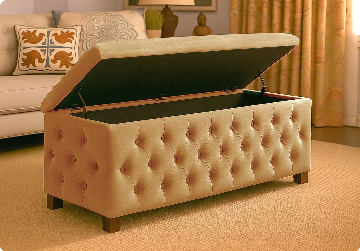 Empire Chesterfield Upholstered Coffee Table