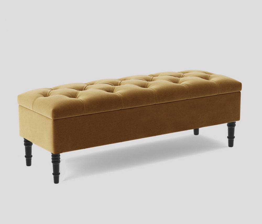 Alyana Chesterfield Bench with Storage