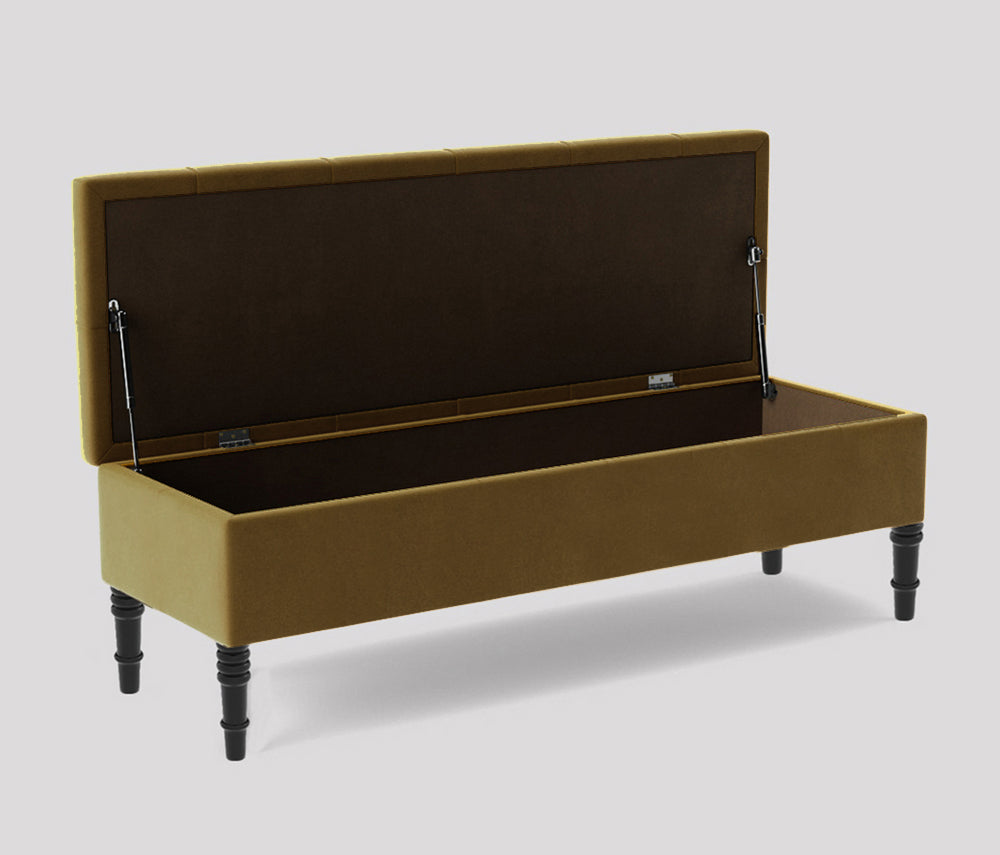 Alyana Chesterfield Bench with Storage