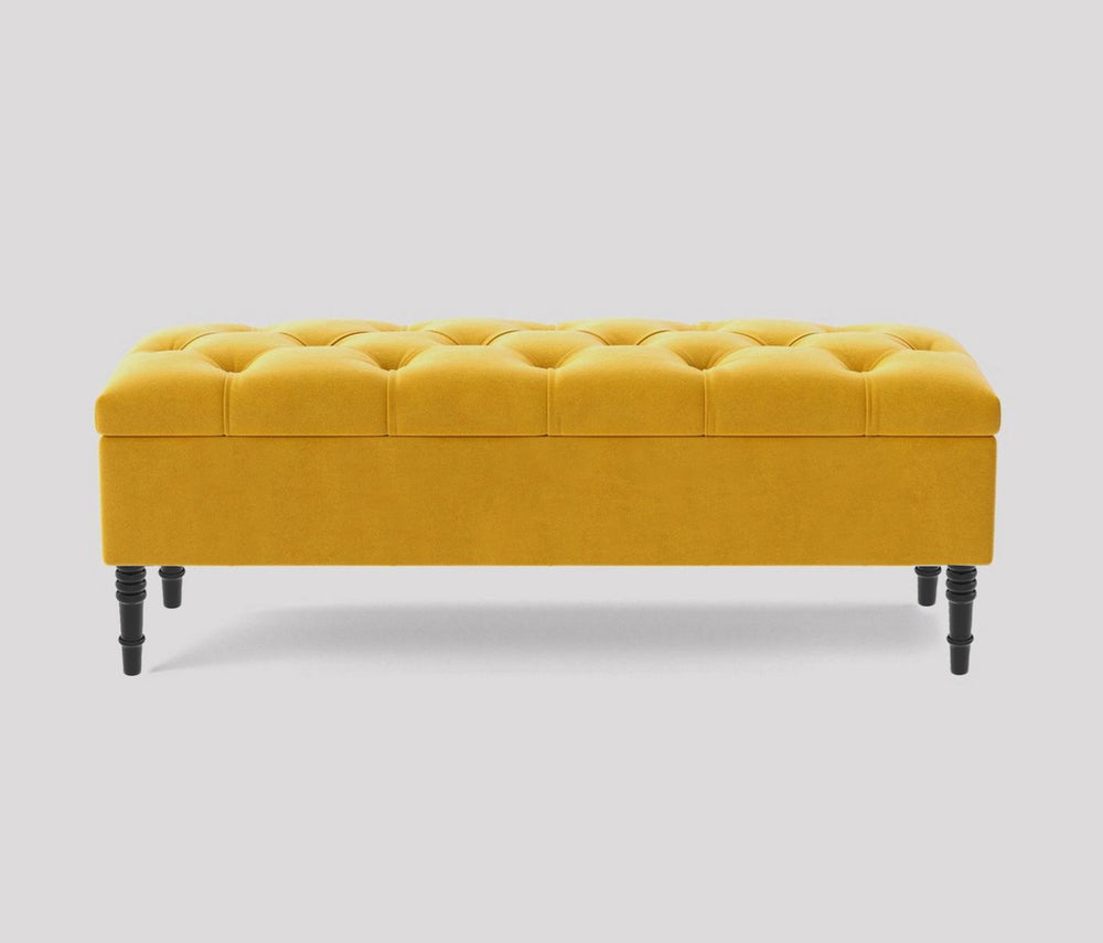 Alyana Chesterfield Bench with Storage