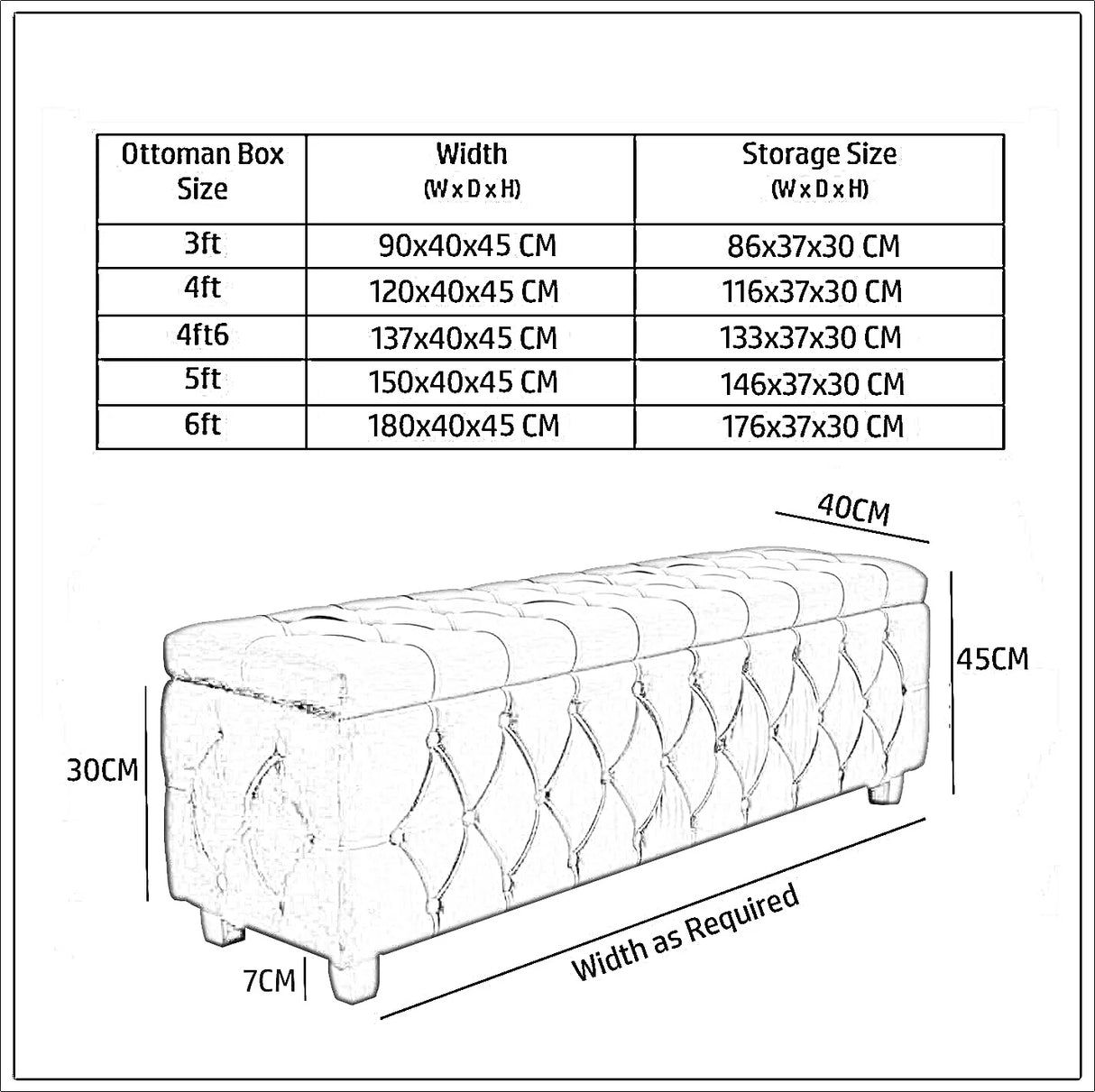 Riga Velvet Upholstered Storage Bench Box