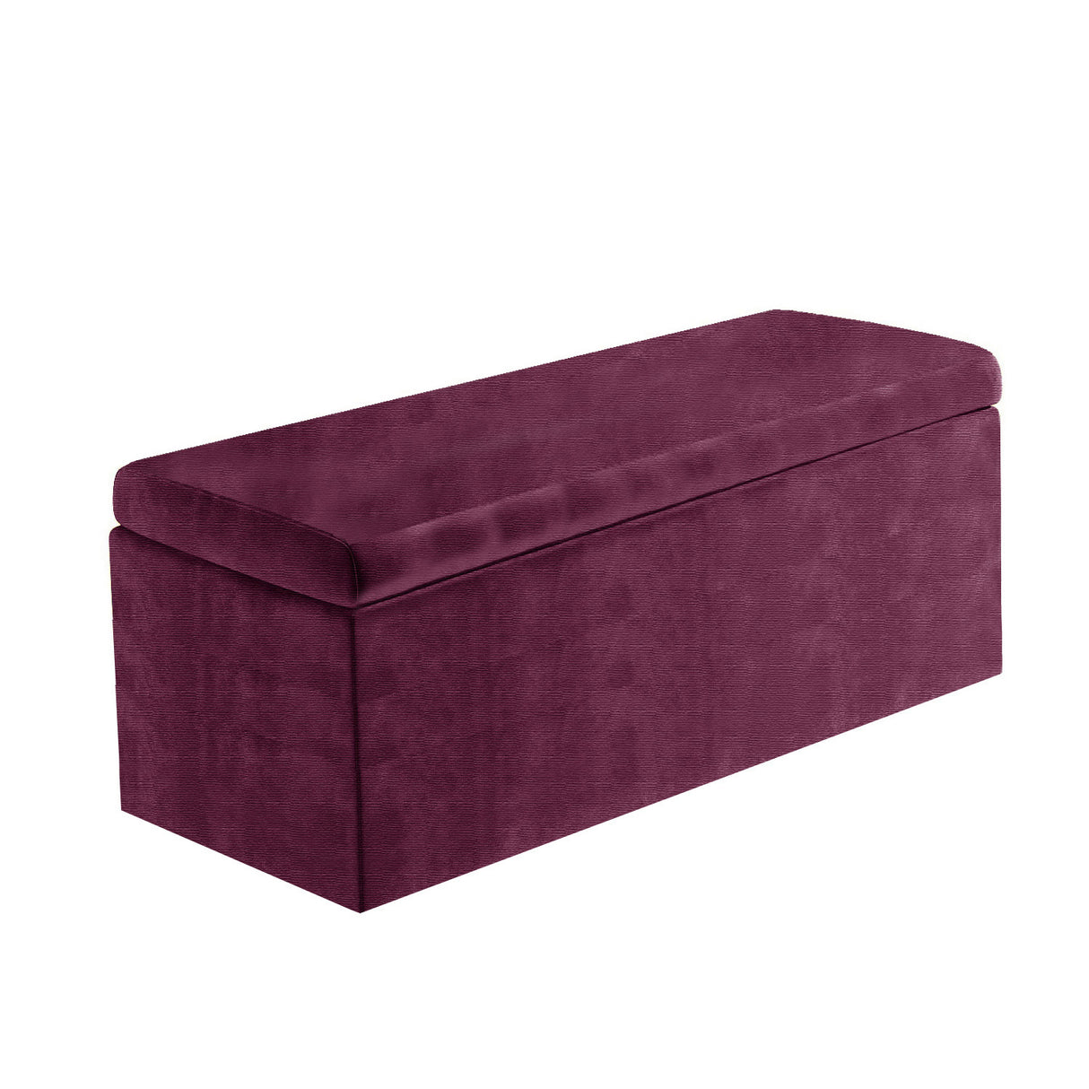 Safar Large Naples Ottoman Storage Box with Plain Lid
