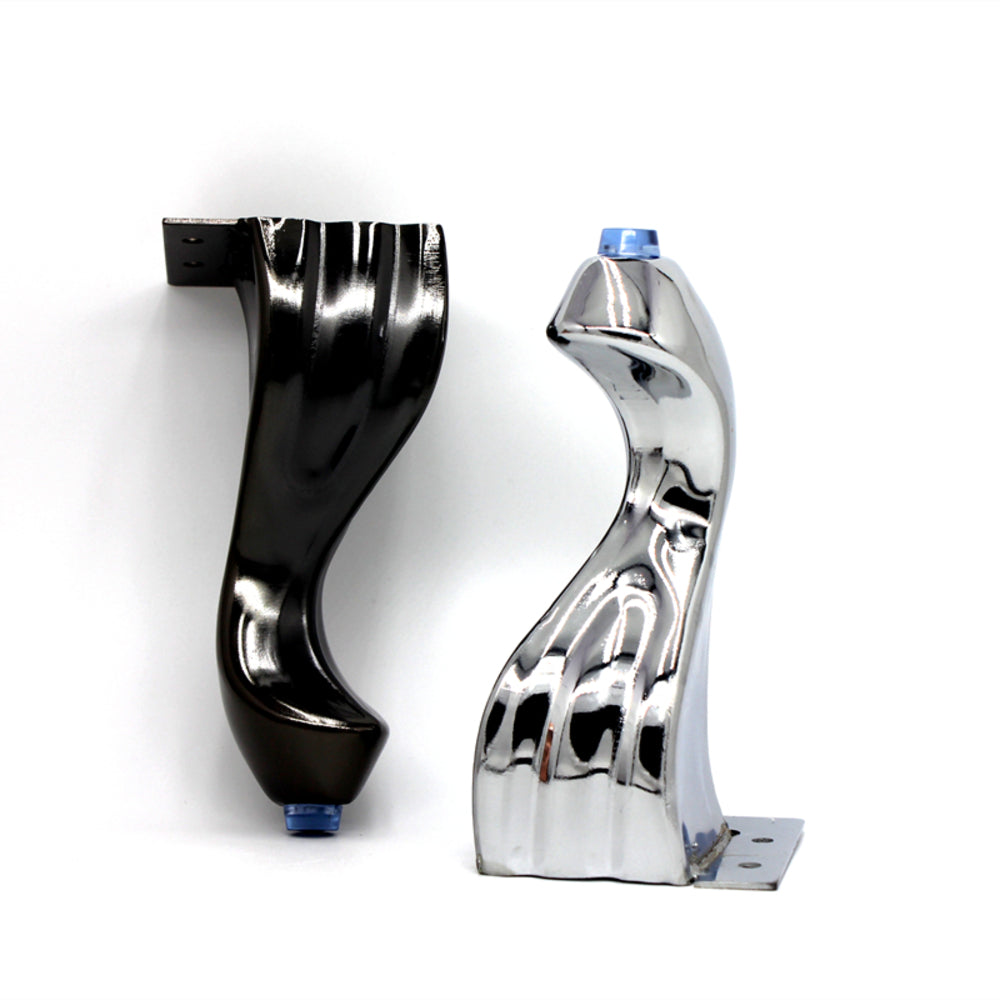 4 x Queen Anne Metal Legs, Replacement Furniture Feet