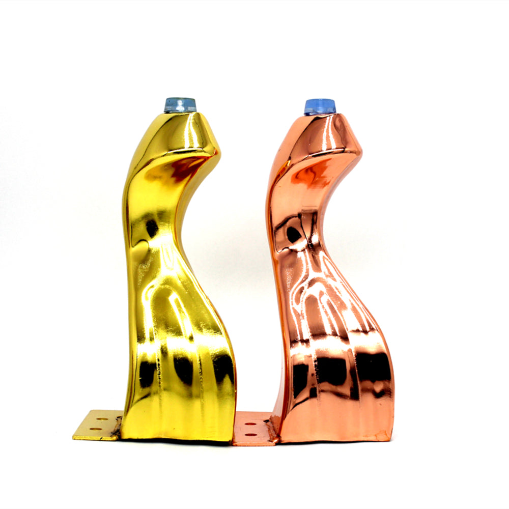 4 x Queen Anne Metal Legs, Replacement Furniture Feet