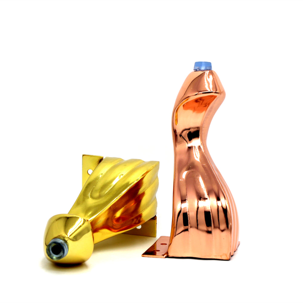 4 x Queen Anne Metal Legs, Replacement Furniture Feet