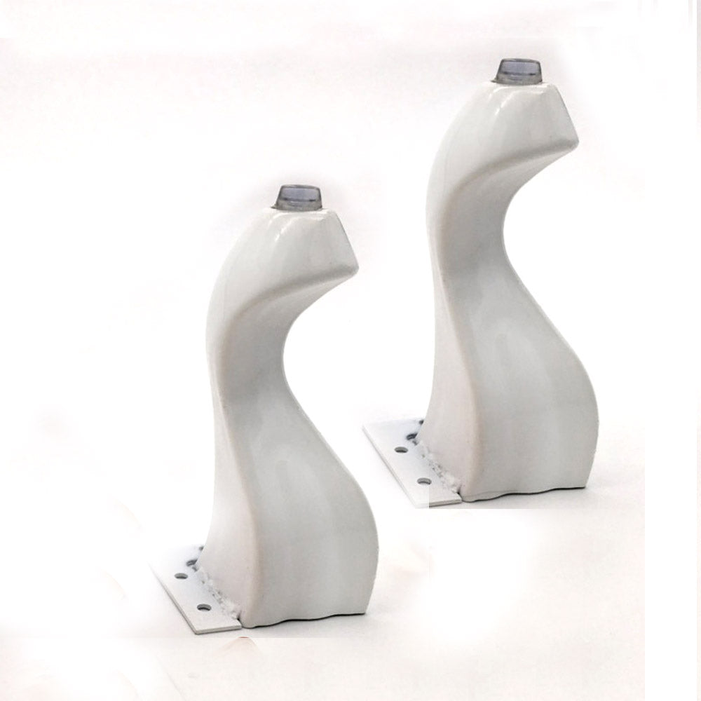 4 x Queen Anne Metal Legs, Replacement Furniture Feet