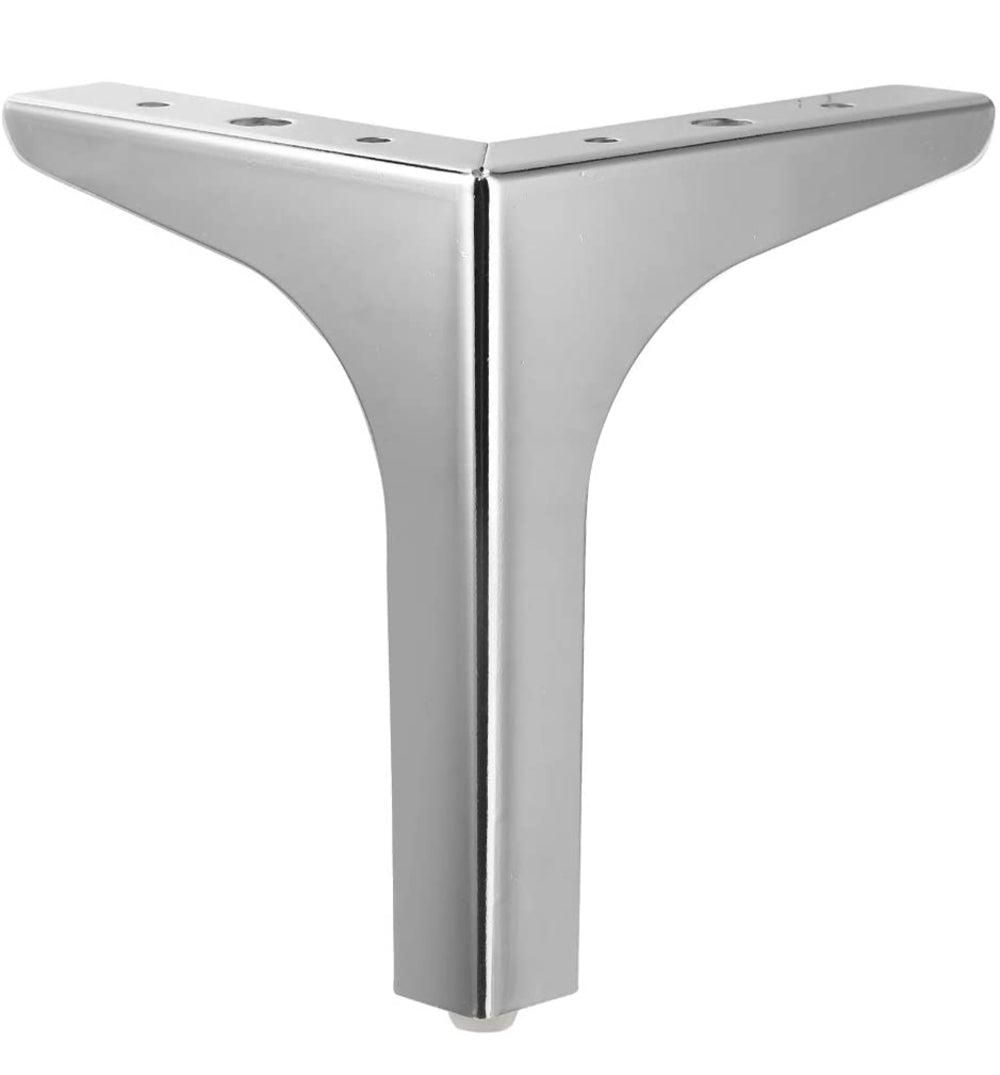 4 x Triangle Legs, Metal Corner Legs for Sofa, Replacement Furniture Feet