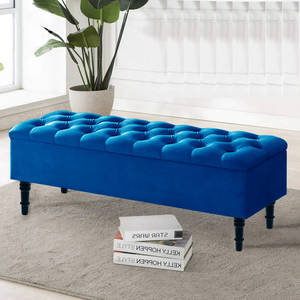Neon Ottoman Bench with Storage