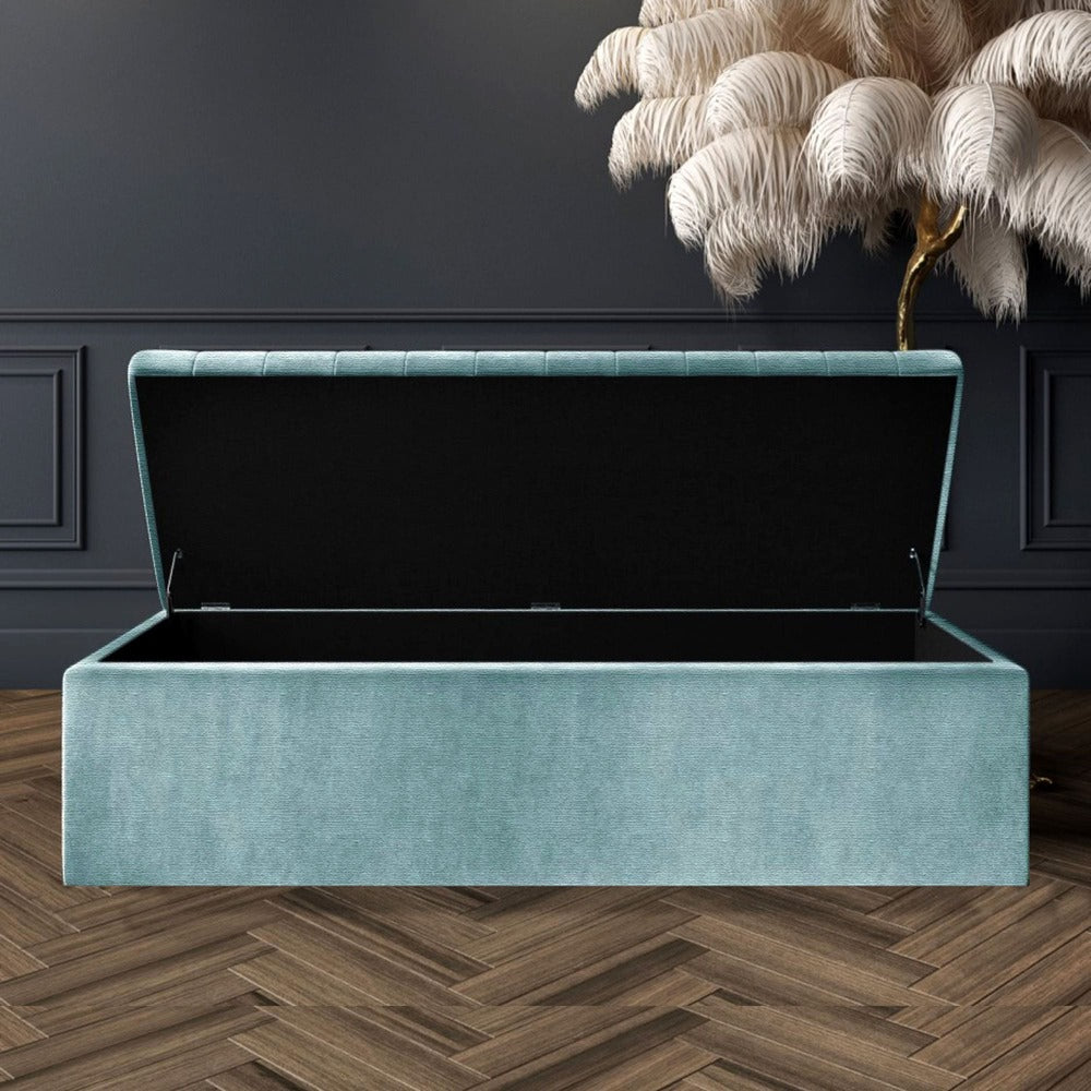 Large Safar Ottoman Box - Naples Velvet