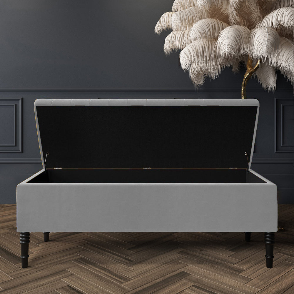 Paris Ottoman Storage Bench