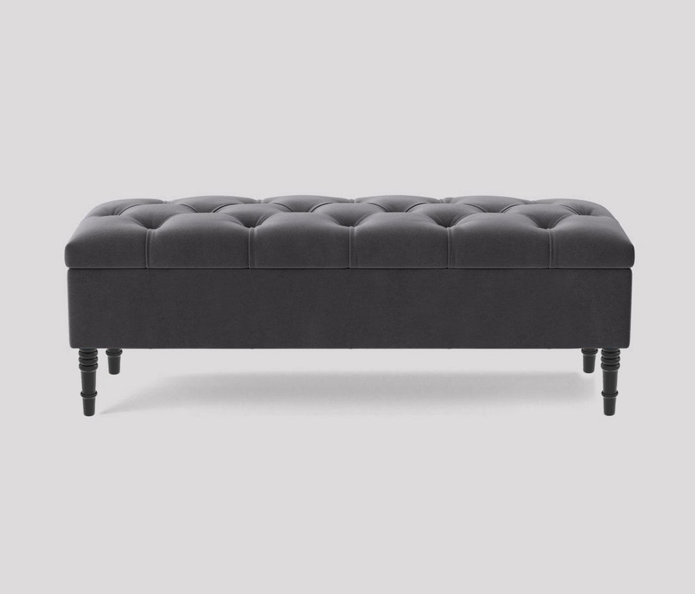 Alyana Chesterfield Bench with Storage