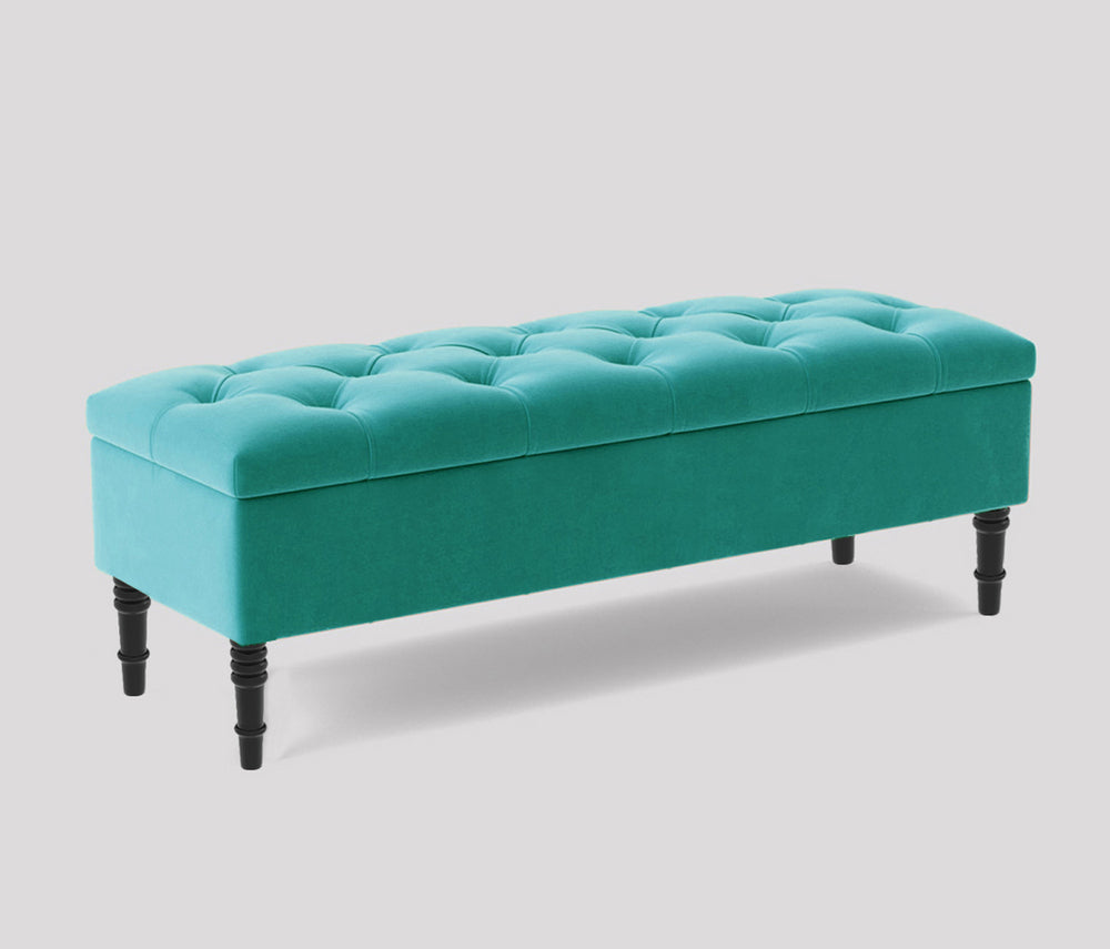 Alyana Chesterfield Bench with Storage
