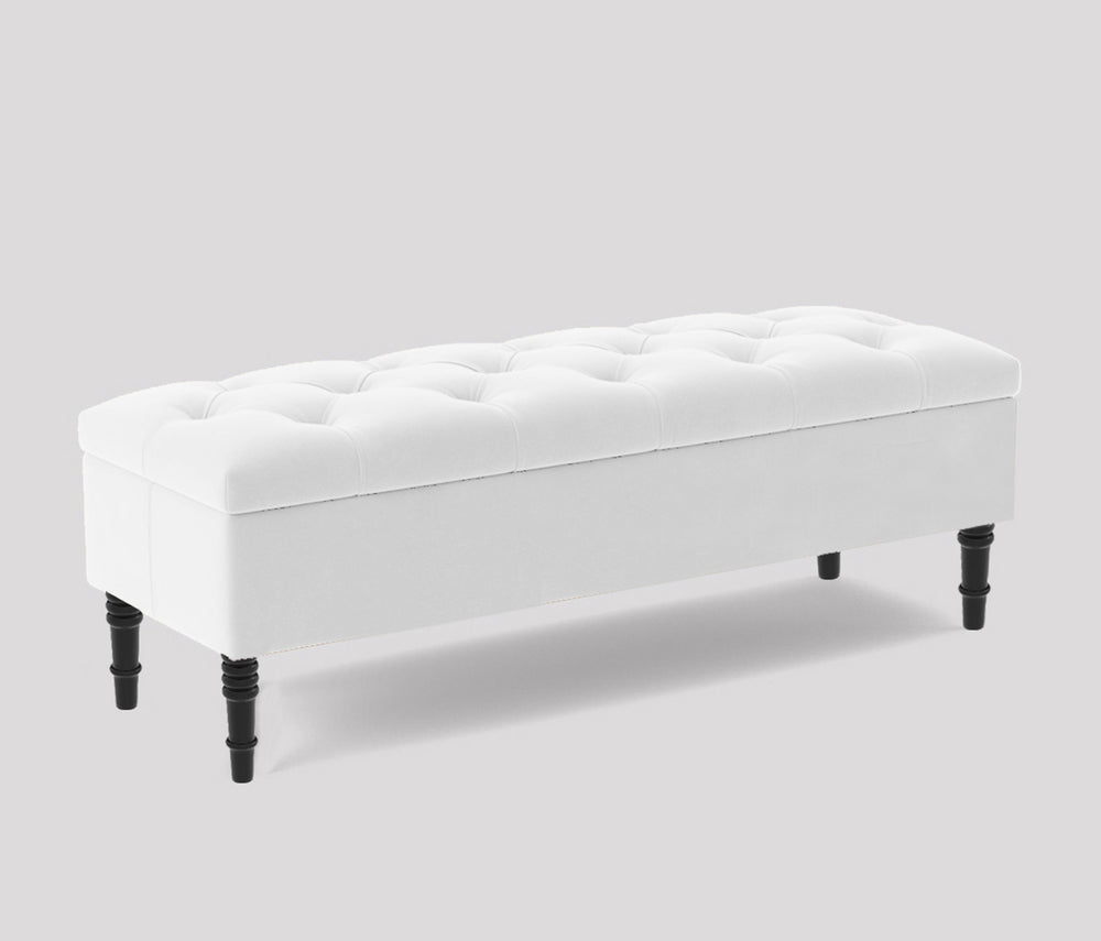 Alyana Chesterfield Bench with Storage