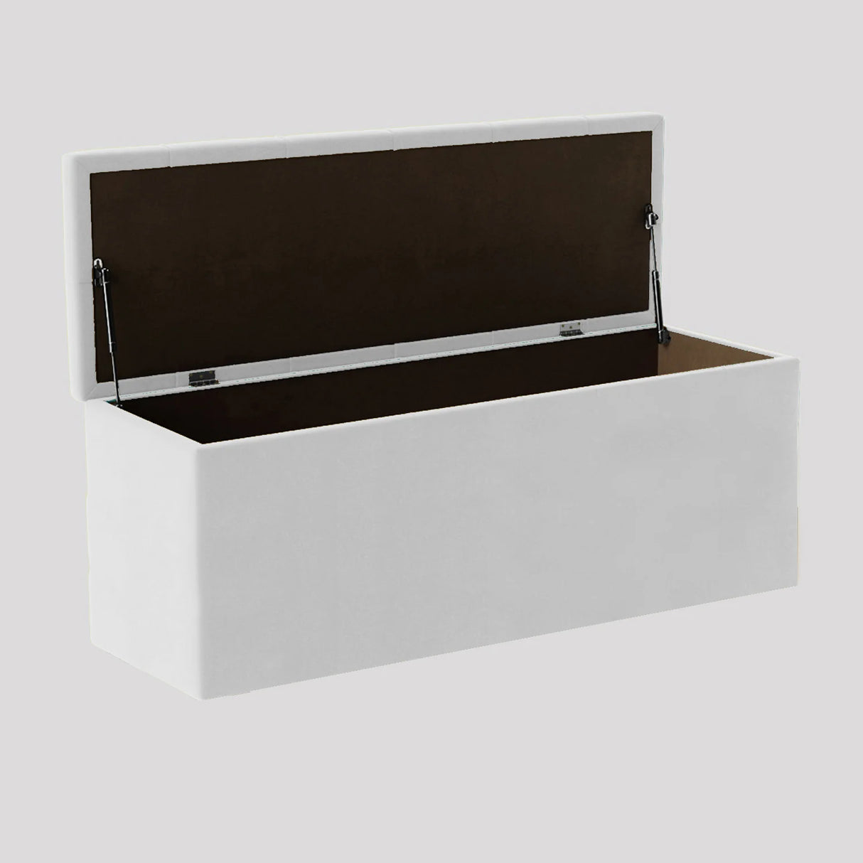 Luna Chesterfield Velvet Storage Ottoman