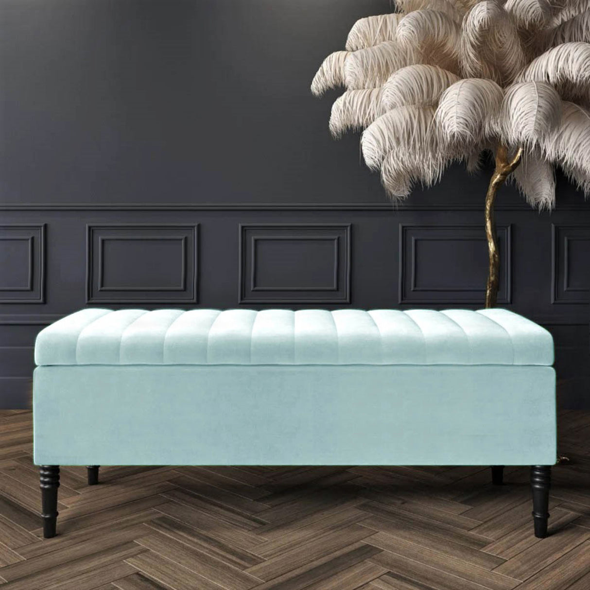 Paris Ottoman Storage Bench