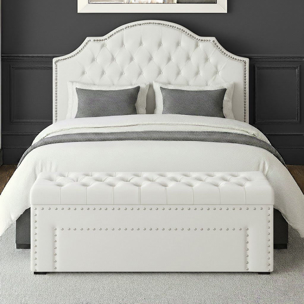 Duke Chesterfield Upholstered Blanket Box