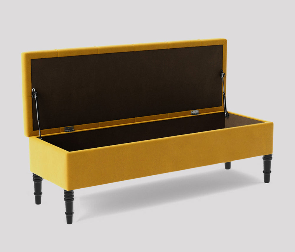 Alyana Chesterfield Bench with Storage