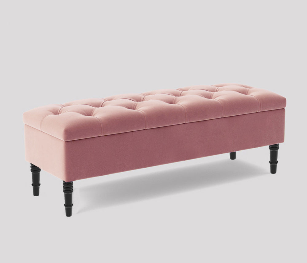 Alyana Chesterfield Bench with Storage