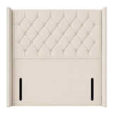Amelia Winged Chesterfield Floor Standing Headboard