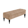 Sierra Plain Naples Upholstered Bench with Legs