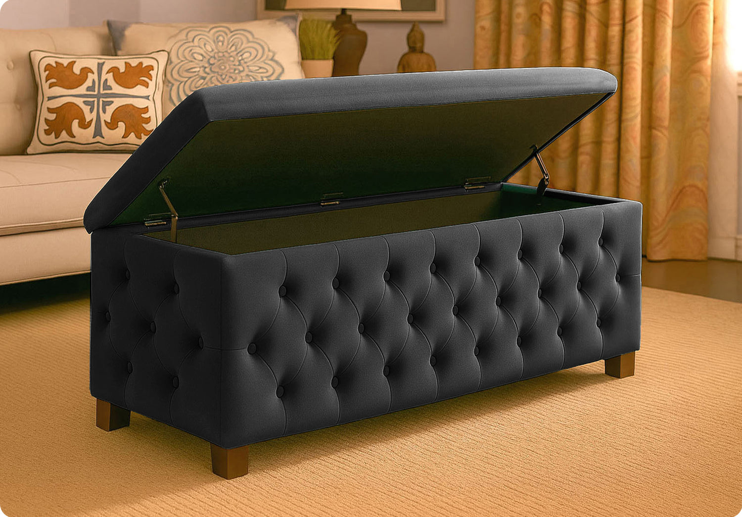 Empire Chesterfield Upholstered Coffee Table
