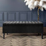 Paris Deep Storage Ottoman Bench in Naples