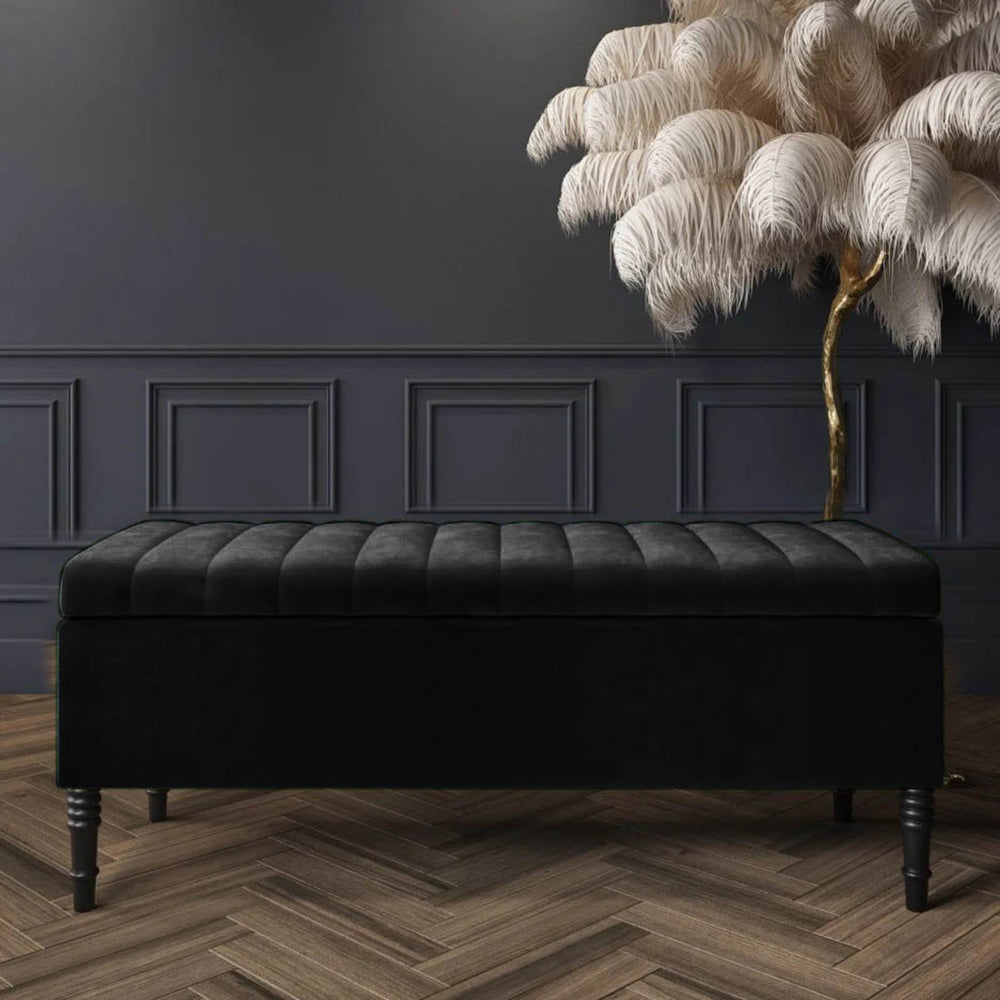 Paris Ottoman Storage Bench AZ Interiors