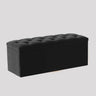 Luna Chesterfield Velvet Storage Ottoman