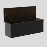 Luna Chesterfield Velvet Storage Ottoman