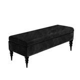 Sierra Plain Naples Upholstered Bench with Legs