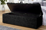 Haven Chesterfield Ottoman in Naples Velvet