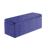 Safar Large Naples Ottoman Storage Box with Plain Lid