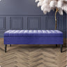 Safar Striped Naples Storage Bench with Legs