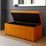 Duke Chesterfield Upholstered Blanket Box