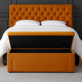 Duke Chesterfield Upholstered Blanket Box