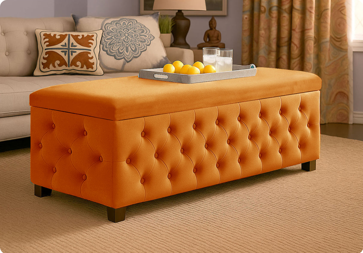 Empire Chesterfield Upholstered Coffee Table